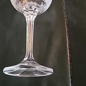 Elegant Crystal Wine Glass